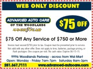 $75 Off Any Service $500 or More