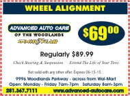 $69 Wheel Alignment